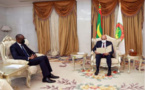 Le Président de la République reçoit un message écrit du Président de l’Autorité de Transition de la République du Mali