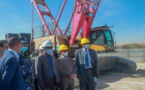 Le ministre de l’Équipement visite des projets d'infrastructures à Nouakchott