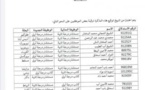 Note du Ministère des Affaires Etrangères portant promotion de 13 conseillers diplomatiques dans les ambassades mauritaniennes ...Fac-similé