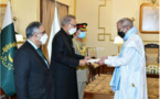 Présentation des lettres de créances de l’ambassadeur de Mauritanie au Pakistan
