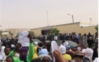 Sit-in de protestation d’anciens militaires