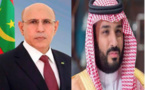Le Président de la République félicite le Prince héritier du Royaume d'Arabie Saoudite
