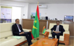 Le ministre du Pétrole reçoit l'ambassadeur du Maroc en Mauritanie