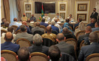 Le Président de la République se réunit avec les représentants de la colonie mauritanienne en Espagne