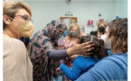 La Première Dame de Mauritanie, leader dans la lutte contre l'autisme infantile, visite l'ASTUS à Carthagène ...photos