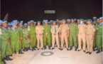 Retour de la dixième unité de la gendarmerie nationale en provenance du Centrafrique