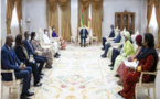 Le Président de la République reçoit les membres du Comité régional du Projet SWEDD