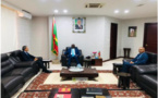 Le ministre des Affaires étrangères reçoit l'ambassadeur du Maroc