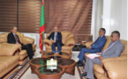 Le ministre de la Culture s'entretient avec l'ambassadeur du Maroc