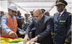 Le Président de la République supervise la pose de la première pierre d'un village de l’artisanat