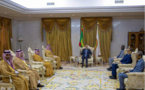 Le Président de la République reçoit le PDG du Fonds saoudien pour le développement