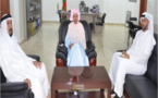 Le ministre de l'Environnement s'entretient avec l'ambassadeur des Émirats Arabes Unis