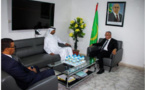 Le ministre de la Santé s'entretient avec le chargé d'Affaire de l’État du Koweït