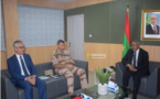 Le ministre de la Défense nationale reçoit le commandant de la force française "Barkhane"