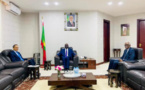 Le ministre des Affaires étrangères s’entretient avec l’ambassadeur du Royaume du Maroc