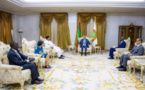 Le Président de la République reçoit le président du Panel indépendant de haut niveau pour la sécurité et le développement au Sahel