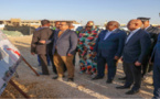 Le Président de la République visite le chantier de construction d’un complexe commercial dans la capitale