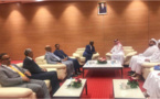 Le ministre des Affaires étrangères reçoit le ministre d’Etat Qatari des affaires étrangères