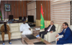 Le ministre de l’Intérieur et de la Décentralisation reçoit l’ambassadeur de la République de Gambie