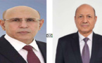 Le président de la République affirme la volonté de la Mauritanie de renforcer la coopération avec la République sœur du Yémen