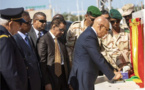 Le Président de la République pose la première pierre du projet de construction du siège de l’Agence nationale “Maaden Mauritania”