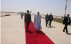 Le président de la République regagne Nouakchott en provenance de la wilaya du Gorgol