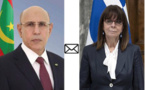 Le Président de la République adresse un message de félicitation à son homologue grecque