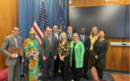 Washington : Le président de la CNDH effectue des entretiens avec les autorités américaines en charge de la classification de la Mauritanie