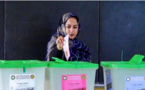 La première Dame vote au bureau N.2 à l’École Normale supérieure
