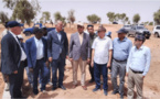 Le ministre de l’hydraulique visite les barrages de Baydam et de Chelkha Dakhna au Guidimagha