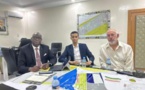 Le directeur général du port de Tanit s’entretient avec un investisseur britannique