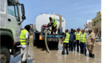 Le ministre de l’Hydraulique visite les zones inondées à Nouakchott
