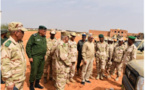 Le ministre de la Défense nationale achève sa visite des unités stationnées à la frontière