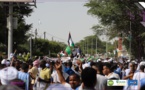 Des centaines de mauritaniens manifestent devant les bureaux des nations unies pour protester contre les crimes de l’occupant israélien