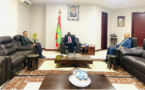 Le ministre des Affaires étrangères reçoit l’ambassadeur du Maroc