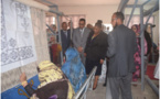 Le ministre délégué auprès du ministre des Affaires étrangères effectue une visite d’information au centre textile de Nouakchott