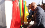 Le Président de la République pose la 1ère pierre du projet d’électrification de 13 villages de la wilaya du Trarza