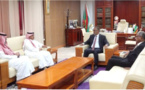 Le président de l’Union Nationale des Employeurs Mauritaniens reçoit l’ambassadeur Saoudien