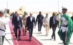 Le Président de la République regagne la capitale à l’issue d’une visite à Nebaghiya dans la wilaya du Trarza