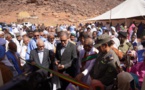 Adrar toujours : Le Délégué Général de TAAZOUR inaugure une école à Mhaïreth et s'engage à étudier les problèmes liés à l'approvisionnement en eau du village-oasis