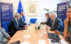 Bruxelles : Le ministre de la Défense nationale participe à la deuxième édition du Forum Schuman pour la sécurité et la défense Bruxelles : Le ministre de la Défense nationale participe à la deuxième édition du Forum Schuman pour la sécurité et la défense