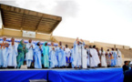 Présidentielle 2024: Le candidat Mohamed Ould Cheikh El-Ghazouani préside un meeting de campagne à Sélibabi.