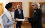 L’ambassadeur de Mauritanie en Australie présente ses lettres de créance