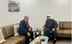 Le Président de la République, président de l’UA, rencontre le président des Émirats arabes unis