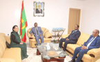 Le ministre délégué auprès du ministre de l’intérieur reçoit l’ambassadrice d’Italie Le ministre délégué auprès du ministre de l’intérieur reçoit l’ambassadrice d’Italie