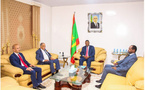 Le ministre délégué auprès du ministre de l’Intérieur reçoit l’ambassadeur d’Algérie Le ministre délégué auprès du ministre de l’Intérieur reçoit l’ambassadeur d’Algérie