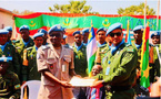 L’ONU décore une unité de police formée mauritanienne opérant en Afrique centrale
