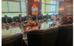 Le Président de l’Assemblée nationale s’entretient avec le président de la chambre des conseillers du Maroc