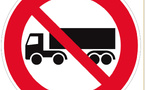 La circulation des camions et autres gros porteurs interdite sur les principaux axes de la capitale de 5h à 22h La circulation des camions et autres gros porteurs interdite sur les principaux axes de la capitale de 5h à 22h