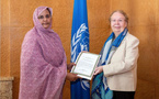 L’Ambassadeur de Mauritanie auprès de l’Office des Nations Unies à Genève présente ses lettres de créance